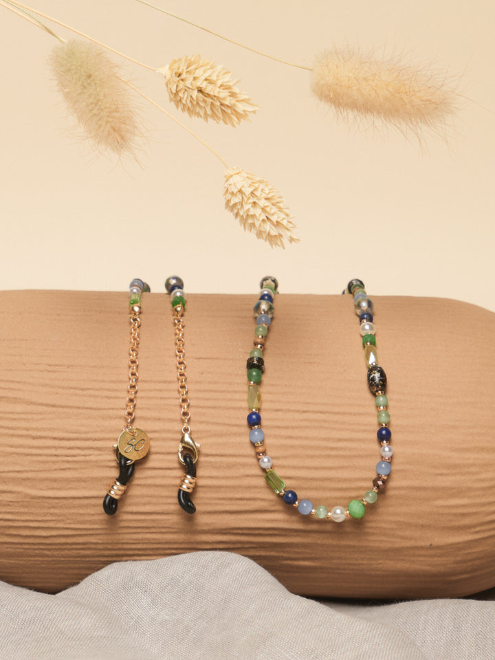 Stella blauw | Brillenkoordje