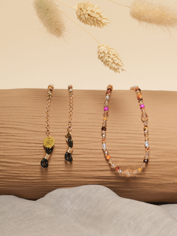 Stella blauw | Brillenkoordje