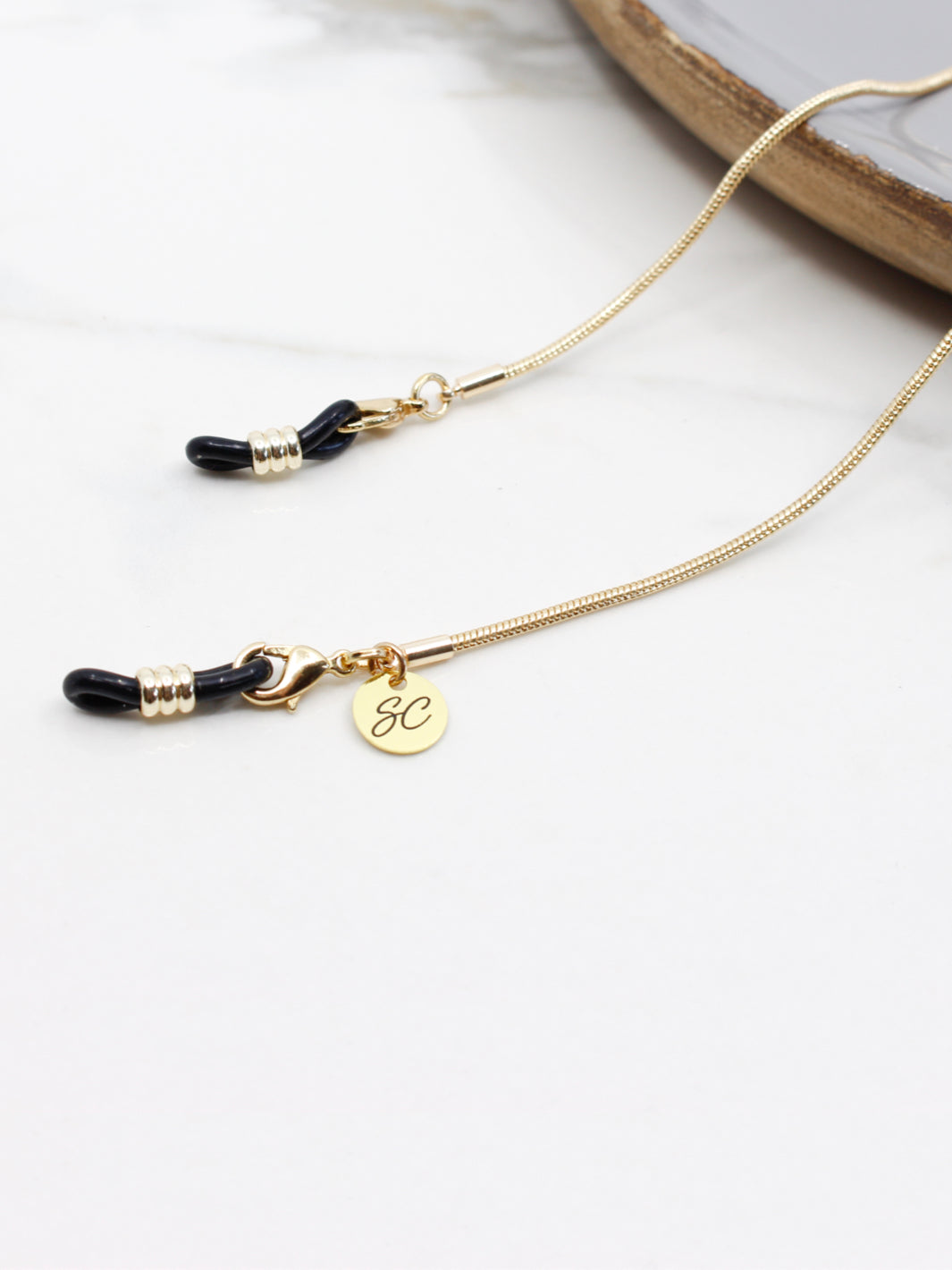 Snake zilver unisex | Brillenkoord