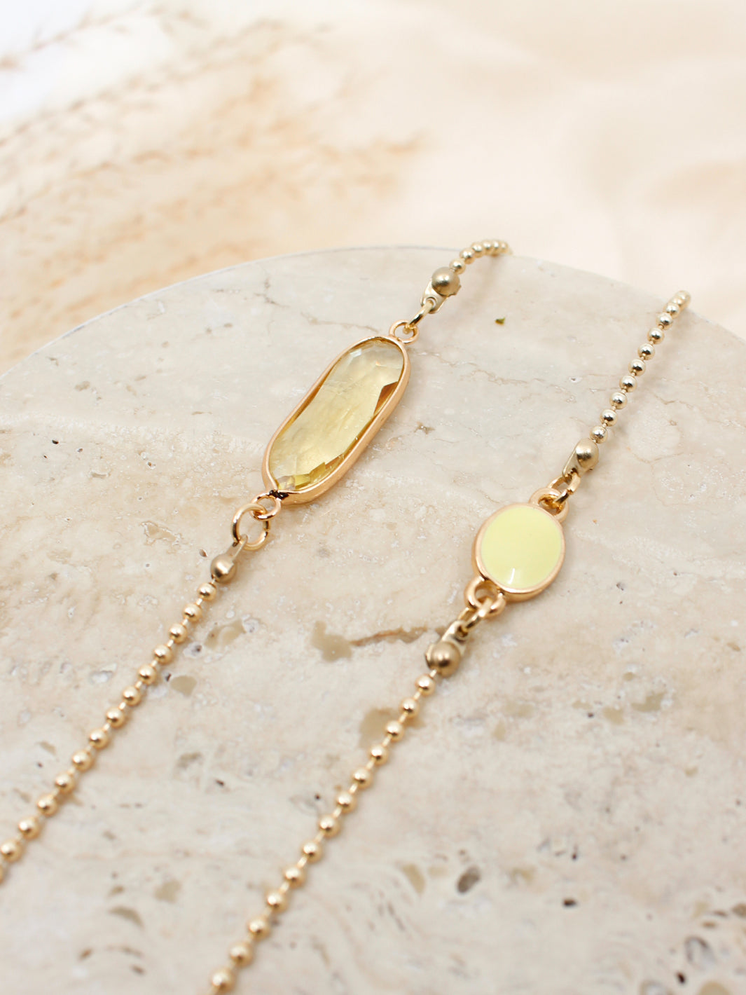 Crystal C Chartreuse | Zonnebril koord