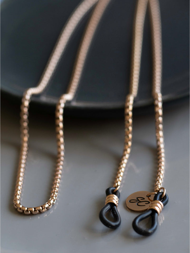 Statement Piece rose goud | Brillenkoordje