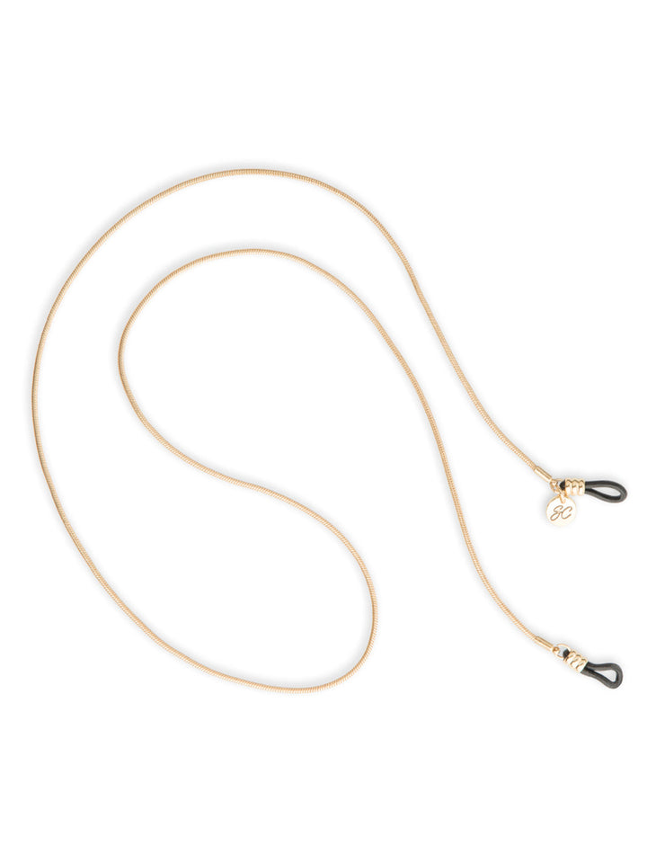 Snake goud unisex | Brillenkoord