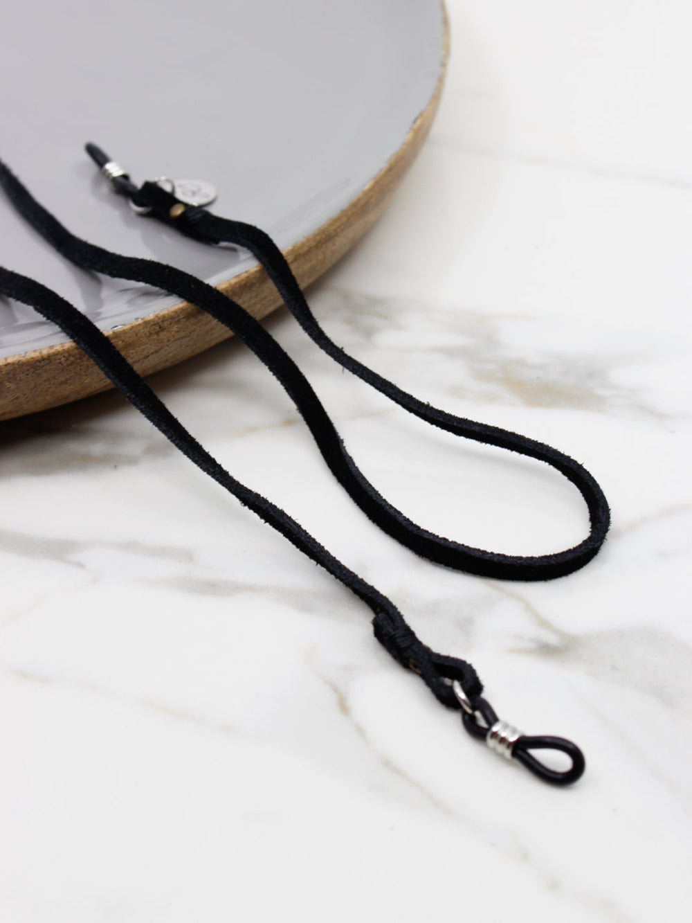 Minimalistic zwart | Brillenkoord Unisex
